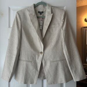 NWT J Crew Linen Blazer